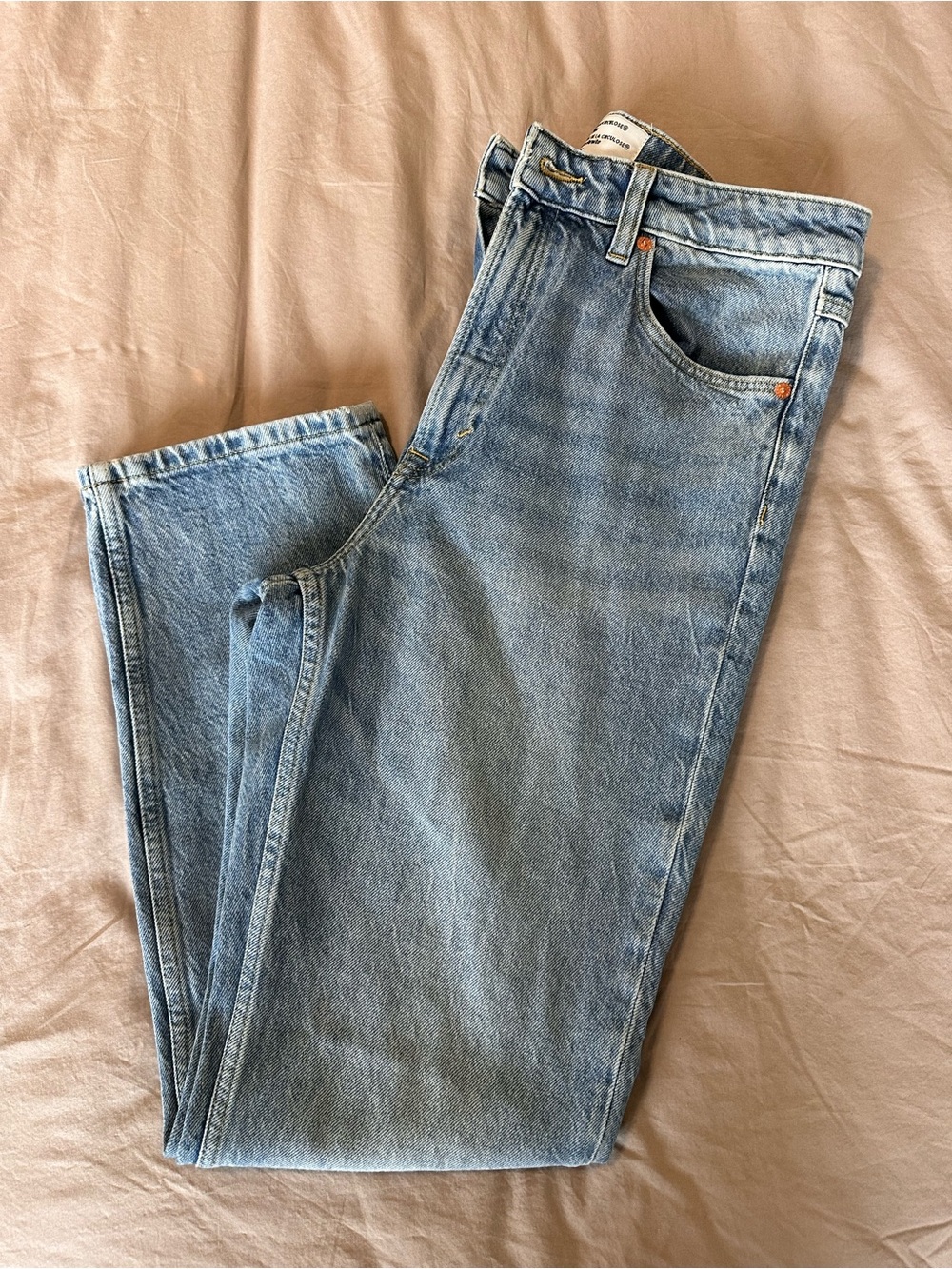 H&M Light Blue Women’s Straight-Leg Jeans